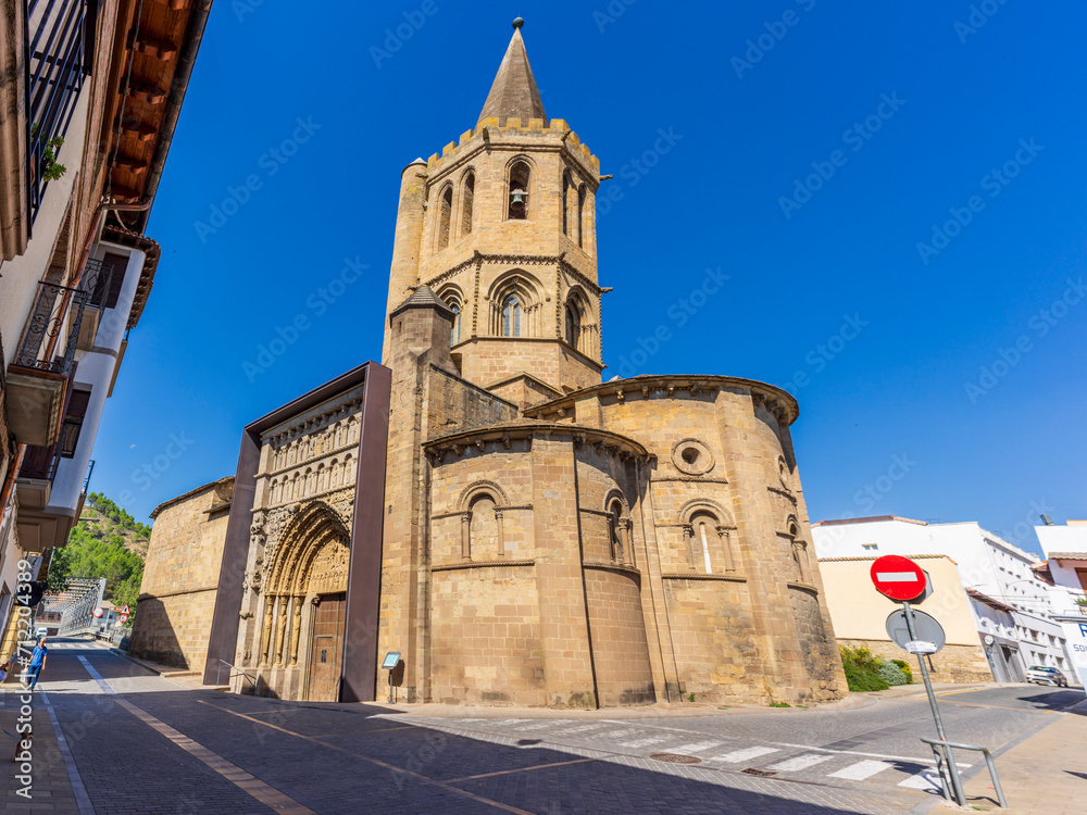 Romanesque Church of Santa María la Real, Sangüesa , Navarra, Spain
