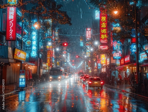  Bustling Tokyo Night © daisy