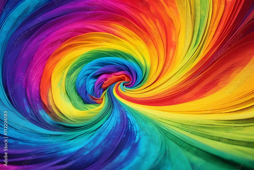 abstract background with rainbow. 
