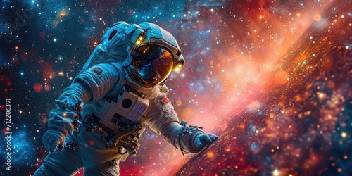  Astronaut in Space
