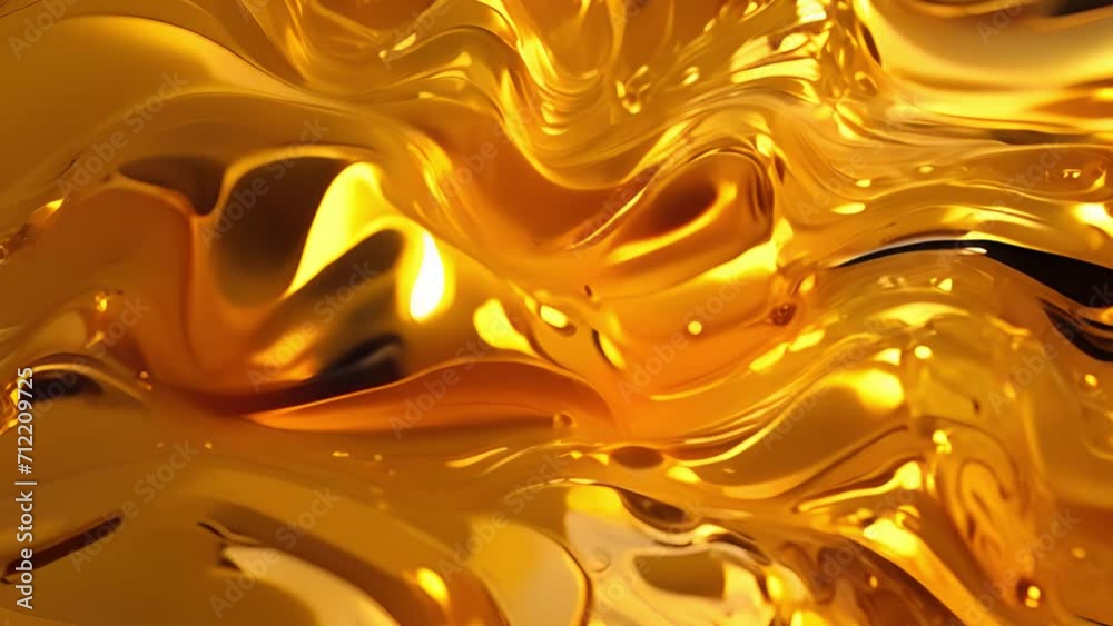 Abstract gold liquid. Golden wave background. abstract gold liquid ...