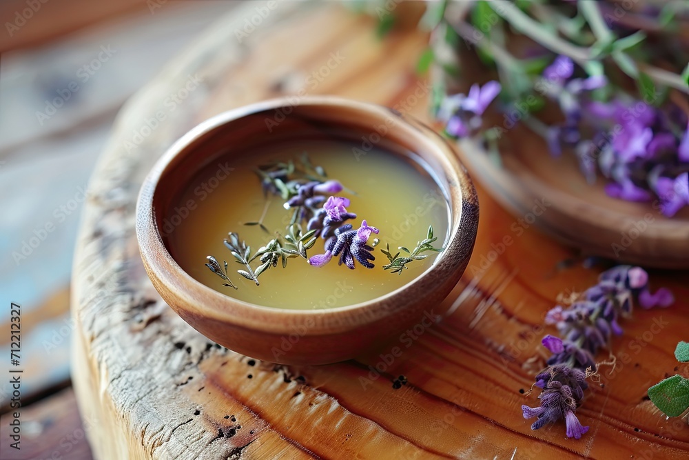 Create a homemade warming herbal balm cool to solidify Create a homemade warming herbal balm cool to solidify