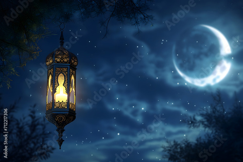 ramadan Kareem, Ramadan crescent moon, Eid Mubarak Islamic festival social media banner and Eid Mubarak Post Template, islam