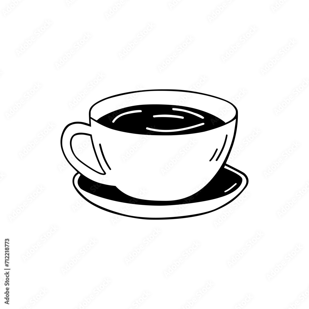 Coffee icon vector. Hot drink illustration sign. Tea symbol or logo. Coffee icon vector. Hot drink illustration sign. Tea symbol or logo.