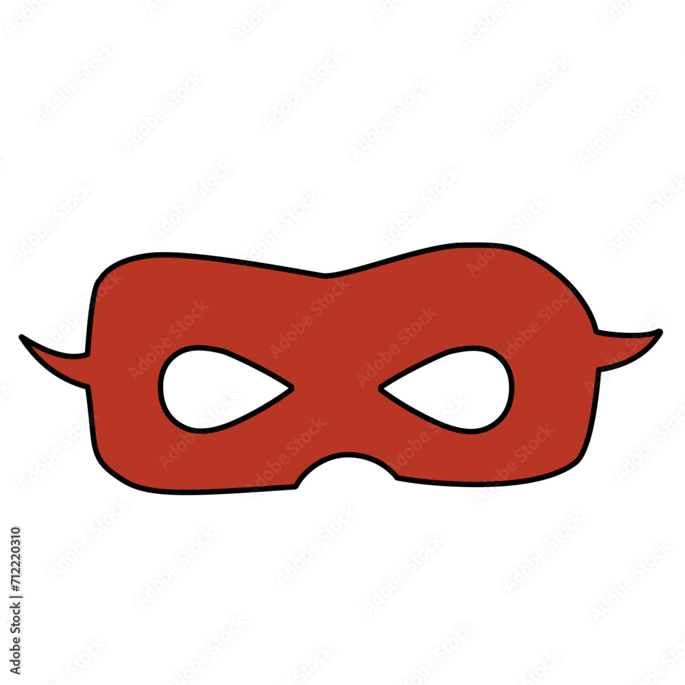 superhero mask vector element superhero mask vector element
