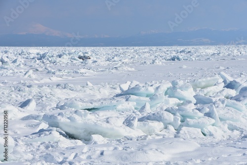 オホーツク海の流氷 © 宏 梅沢