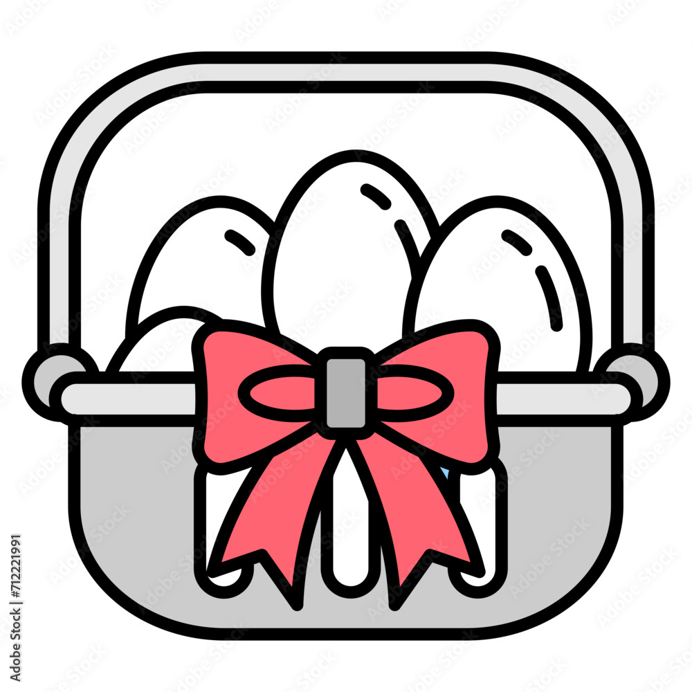 Eastereggbasket Icon Eastereggbasket Icon