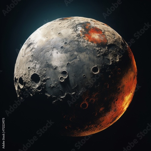 First taken spacecraft moon images Generative AI