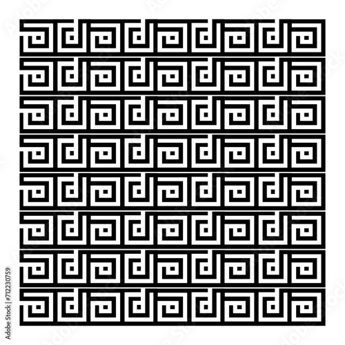pattern with labyrinth