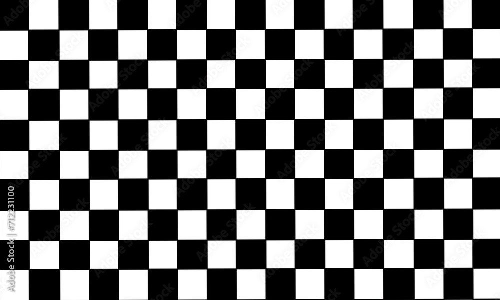 Fototapeta premium black and white chess board