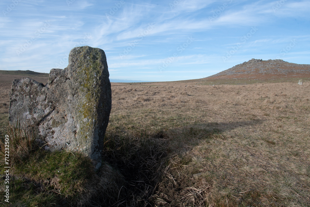 The Fernacre Stone Circle Bodmin Moor Cornwall The Fernacre Stone Circle Bodmin Moor Cornwall