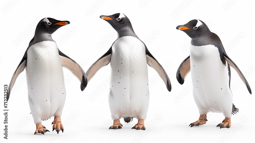 Fototapeta premium group of penguins