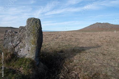 The Fernacre Stone Circle Bodmin Moor Cornwall