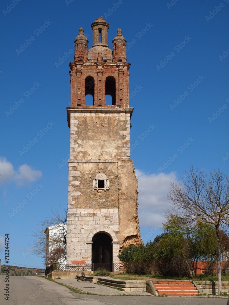 Torre de San Francisco in Merida,  Extremadura - Spain 