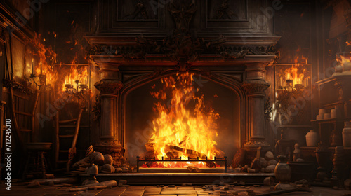 Fireplace