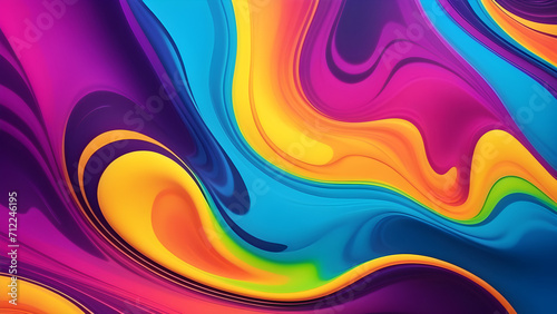 Beautiful Color Powder Splash Background   Colorful Wallpaper   Colorful Design   Color Waves   Flowing