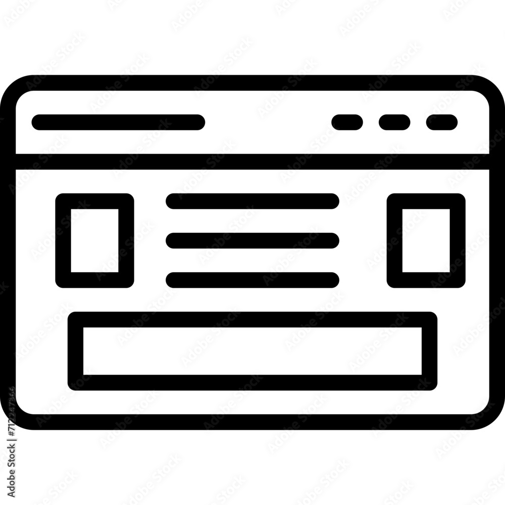 Blog vector design icon.svg Blog vector design icon.svg