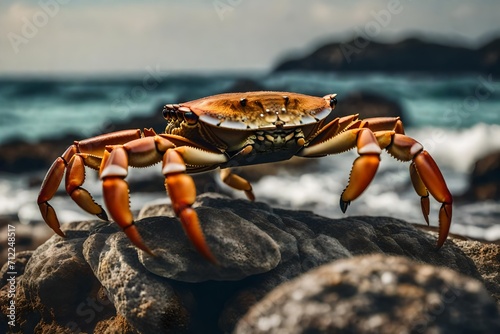 crab on the beach © azka