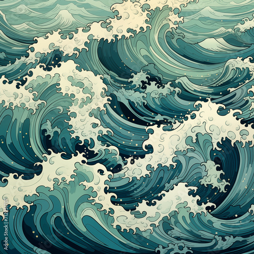 Kanagawa - Japanische Welle
