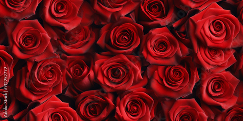 Beautiful background with red roses. selective focus. 