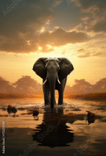 Majestic Wilderness  Capturing the Grandeur of Elephants