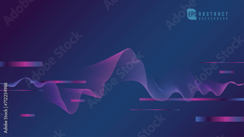 Background image graphic vector with modern minimalist abstract pattern. It has a gentle and soothing curvature, creating a relaxing atmosphere.