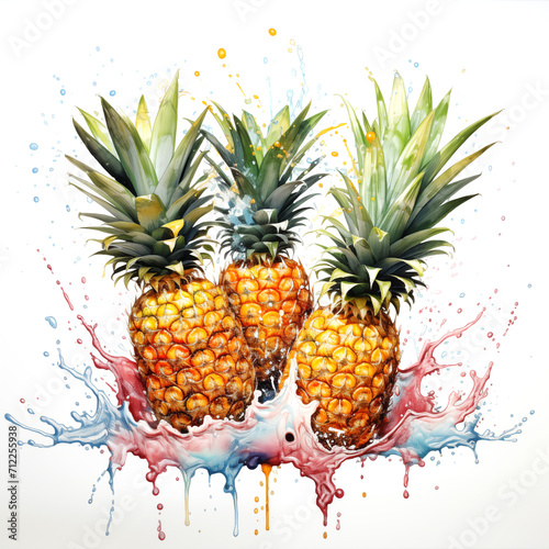 pineapple Exploding