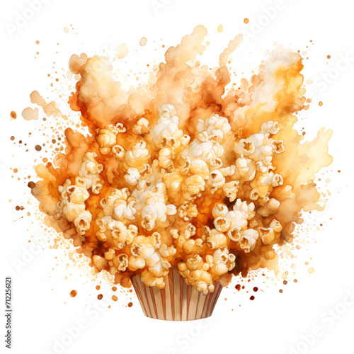 Popcorn Exploding