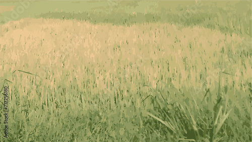 Green Vector watercolor art background. Old paper. Marble. Stone. Beige Camouflage texture design for cloths, flyers, poster, banner. Wall. Brushstrokes and splashes. Painted template green design