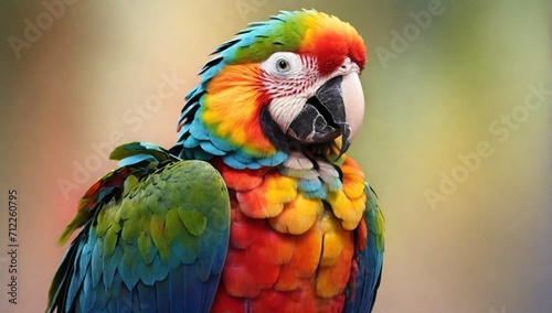 A_colourful_south_american_macaw_bird_Ra
