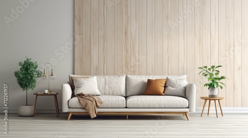 interior couch room background illustration design decor, living comfortable, cozy stylish interior couch room background