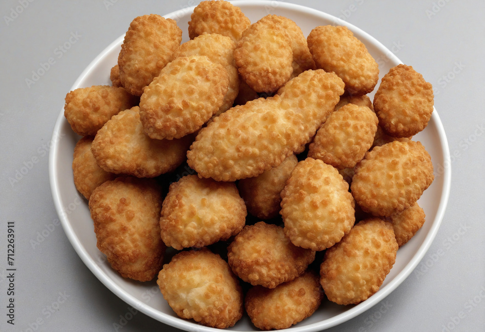Crispy Chicken Bites - Classic American Fast Food on a Plate Crispy Chicken Bites - Classic American Fast Food on a Plate