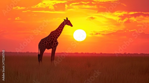 Sunset Safari: Wildlife Wonders on the African Horizon