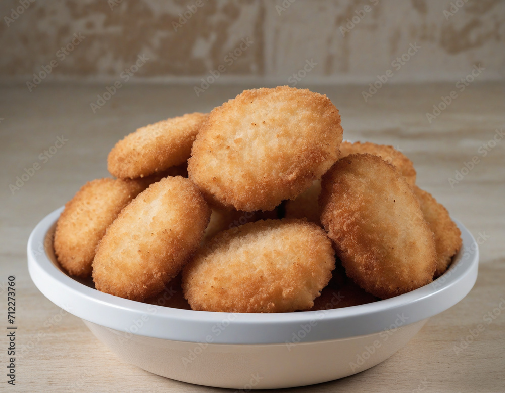 Crispy Chicken Bites in Panko Breadcrumbs Crispy Chicken Bites in Panko Breadcrumbs