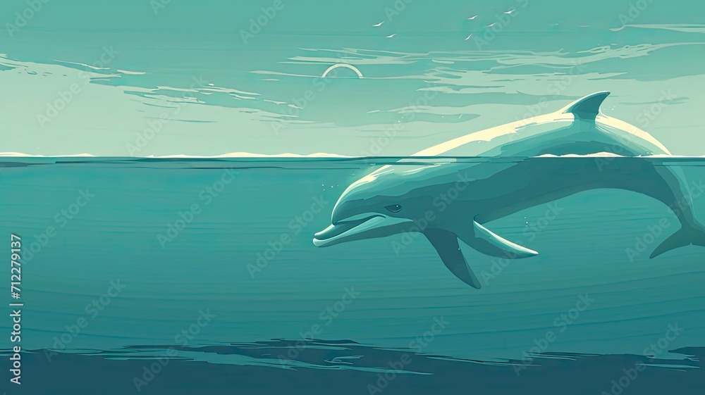 Fototapeta premium Dolphin