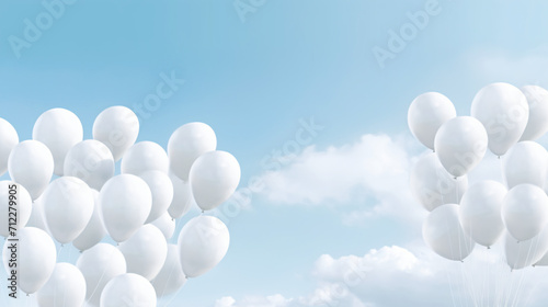 A bunch of balloons