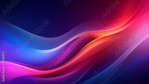 colorful wave abstract background