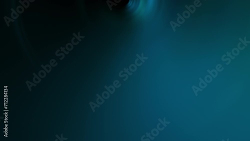 Abstract loop top blue radial shine ray light sparking on black background. 4K 3D fractals seamless loop infinite complex glowing radial light streaks.