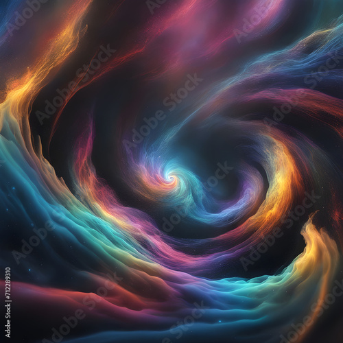 Rainbow flow background and wallpaper
