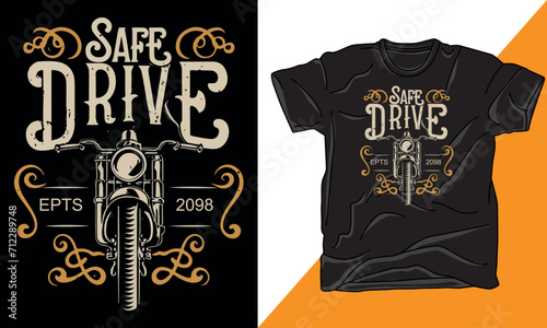 Unique T-Shirt Designs: Stand Out in Style.Bike lovers photo