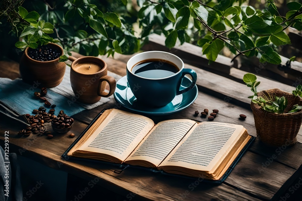 Write a blog post on the art of mindfulness during morning devotions, emphasizing the sensory experience of sipping coffee and absorbing wisdom from an open Bible.