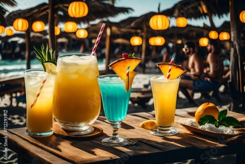 Write a travel blog post recommending the best beach bars around the world to savor the perfect Pina Colada.
