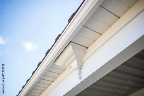 pristine white dentil detailing on a freshly painted georgian home