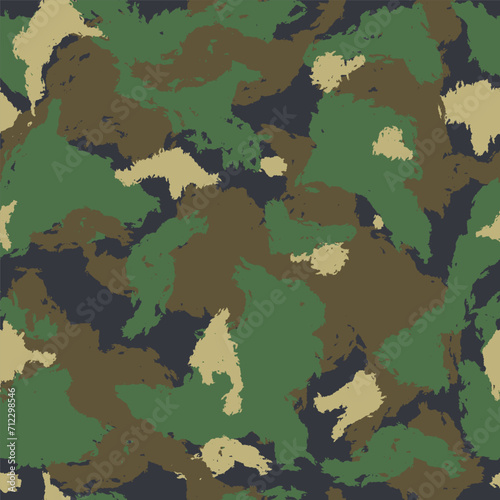 Abstract background with military texture. 