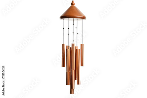 The Wind Chimes Isolated On Transparent Background