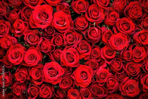 Top View Of Red Roses Create A Stunning Wallpaper Pattern.   oncept Underwater Photography  Dramatic Landscape Shots  Candid Street Portraits  Macro Close-Ups
