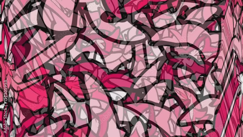 Seamless Lopping Animation of abstract Pink Gradient background in flat design Seamless Lopping Animation of abstract Pink Gradient background in flat design