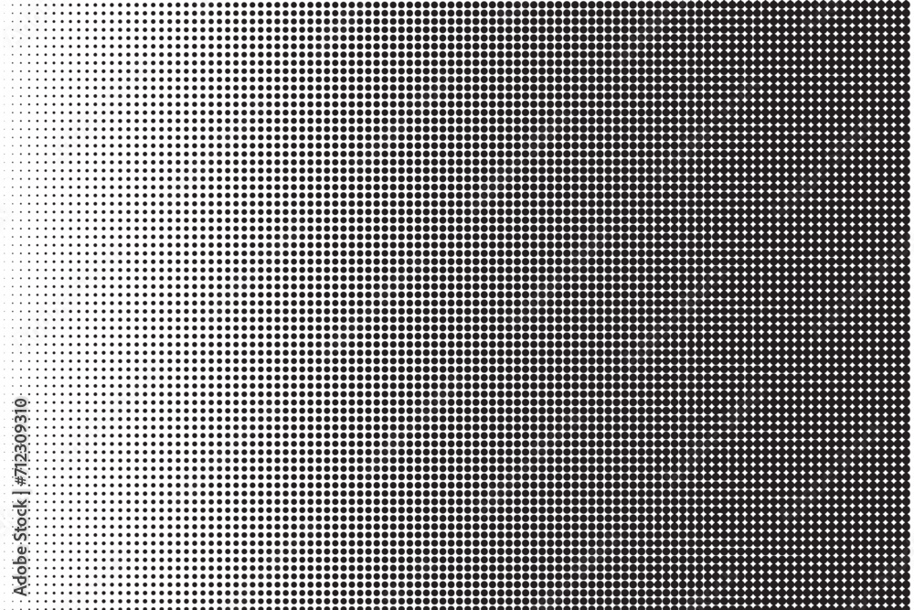Abstract black halftone vector illustration. Abstract black halftone vector illustration.