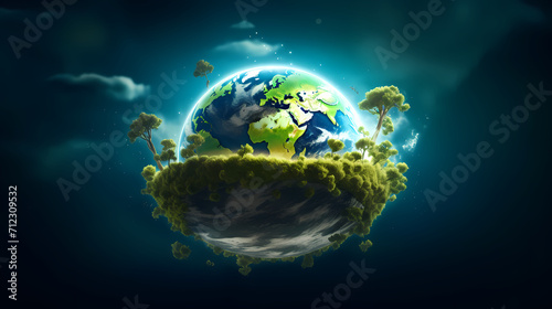 Environmental protection background, world environment day background, protect the environment © feng