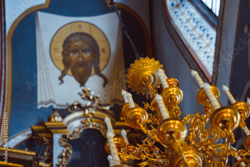 Russia, Vladimir 2.12.23: the orthodox church inside photo